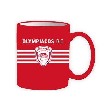 Nakas Group Clollectable Mug-Olympiakos Basketball 1- Κούπα Ολυμπιακού