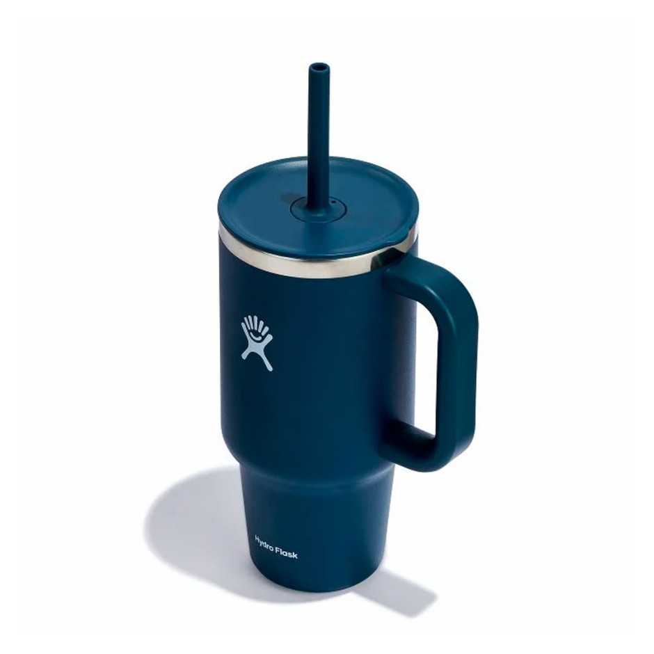 HYDRO FLASK 32 OZ (946ml) ALL AROUND TRAVEL TUMBLER INDIGO TT32PS464-INDIGO Blue