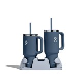 HYDRO FLASK 32 OZ (946ml) ALL AROUND TRAVEL TUMBLER INDIGO TT32PS464-INDIGO Blue Image 2