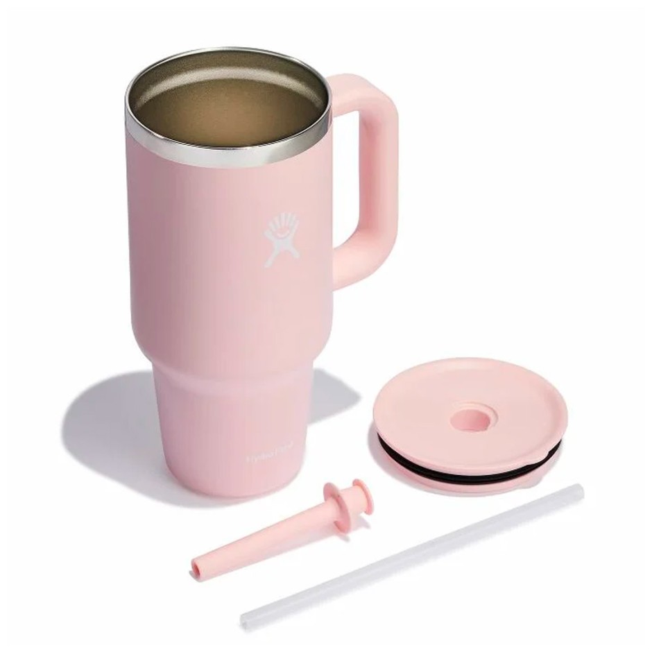 HYDRO FLASK 32 OZ (946ml) ALL AROUND TRAVEL TUMBLER TRILLIUM TT32PSC678-TRILLIUM Pink