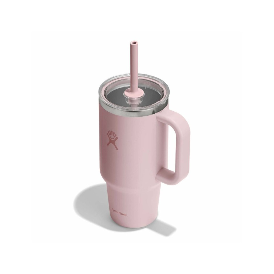 Thermos Cup Pink - Hydro Flask 32 oz All Around Travel Tumbler 