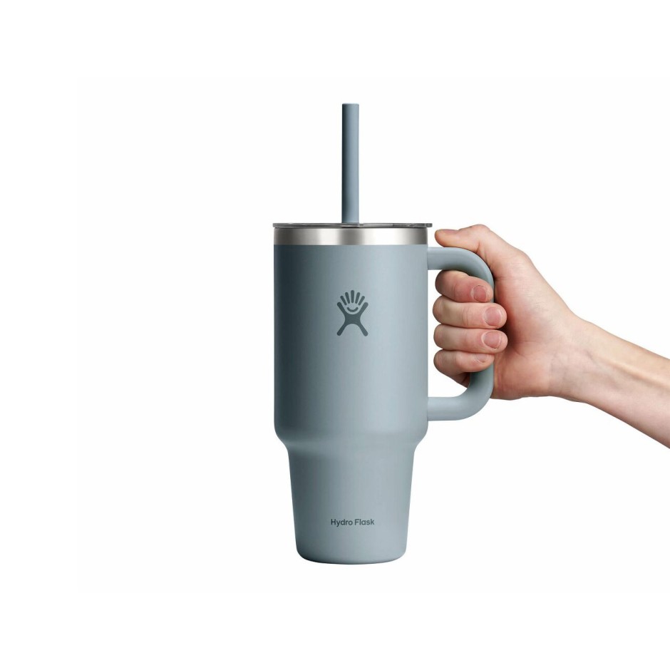 Thermos Cup Blue - Hydro Flask 32 oz All Around Travel Tumbler 