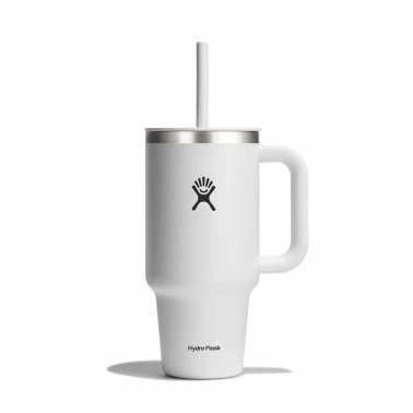 HYDRO FLASK 32 OZ (946ml) ALL AROUND TRAVEL TUMBLER WHITE TT32PS110-WHITE White