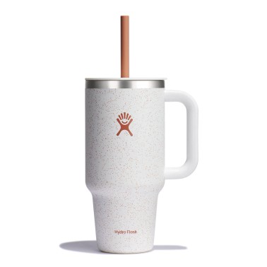 HYDRO FLASK 32 OZ (946ml) TRAVEL TUMBLER SEASALT LE-TT32PSF24-A-SEASALT White