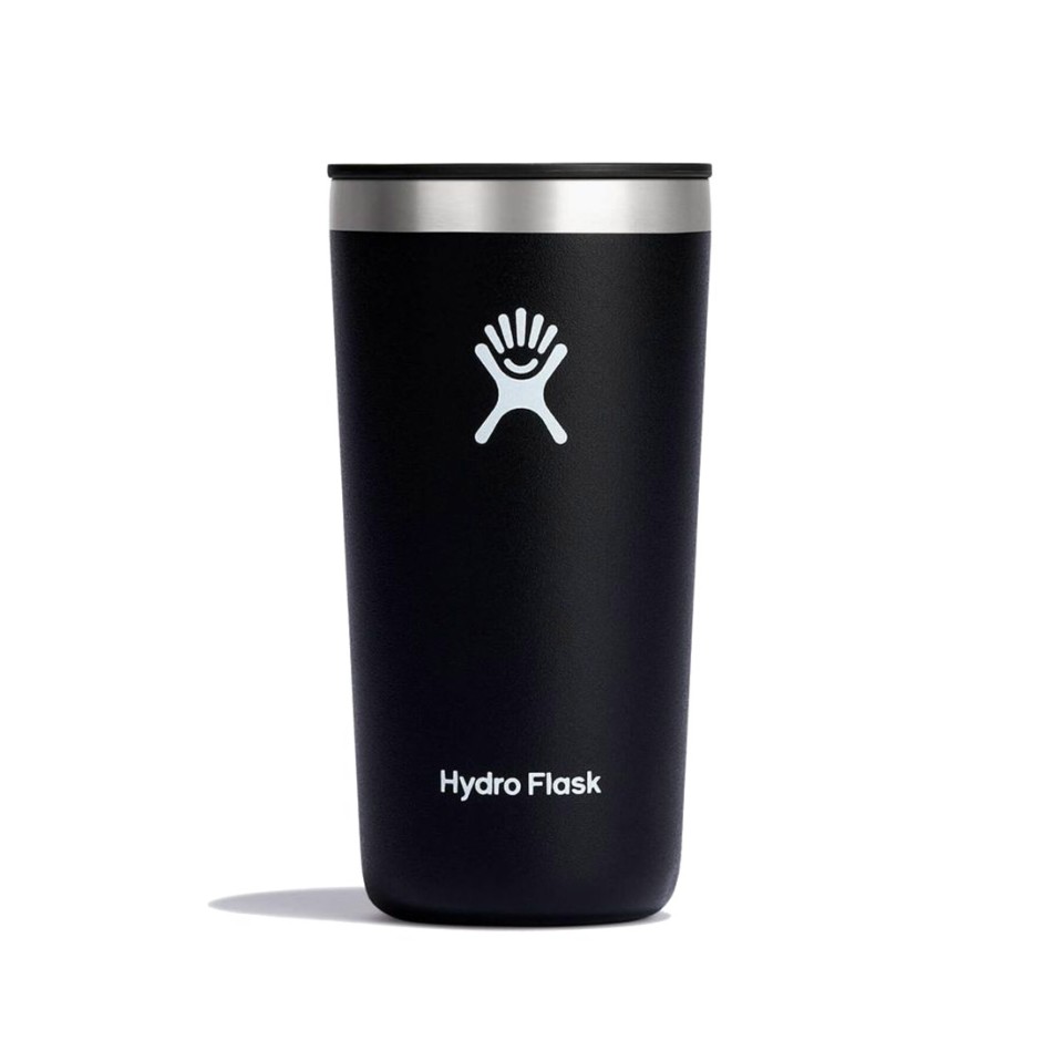 HYDRO FLASK 12 OZ (355 ml) ALL AROUND TUMBLER PRESS-IN LID BLACK T12CPB001-BLACK Black