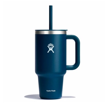 HYDRO FLASK 32 OZ (946ml) ALL AROUND TRAVEL TUMBLER INDIGO TT32PS464-INDIGO Blue