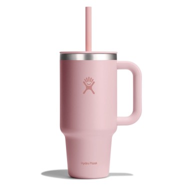 HYDRO FLASK 32 OZ (946ml) ALL AROUND TRAVEL TUMBLER TRILLIUM TT32PSC678-TRILLIUM Pink