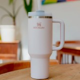 Παγούρι Θερμός Ροζ - Stanley Quencher H2.0 FlowState Tumbler Εικόνα 2