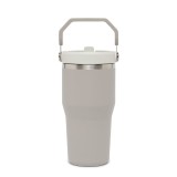 STANLEY THE ICEFLOW FLIP STRAW 2.0 TUMBLER 0.6L / 20OZ 10-12044-046-ASH Grey Image 0