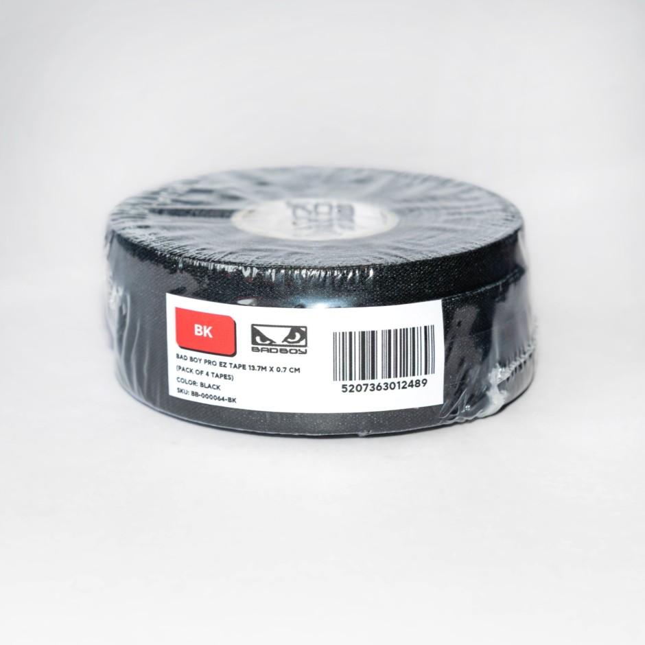 Athletic Tape Black - Bad Boy PRO EZ Tape