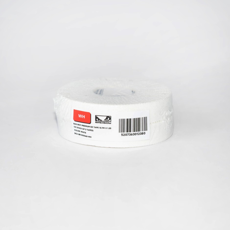 BAD BOY PREMIUM EZ TAPE 13.7M X 1.25CM (PACK OF 2 TAPES) BB-000060-WH Λευκό