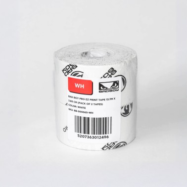 BAD BOY PRO EZ PRINT TAPE 13.7M X 3.80 CM (PACK OF 2 TAPES) BB-000065-WH White