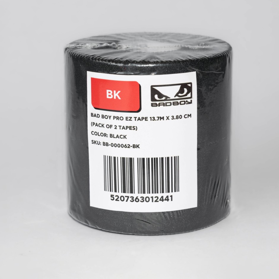 BAD BOY PRO EZ TAPE 13.7M X 3.80CM (PACK OF 2 TAPES) BB-000062-BK Μαύρο