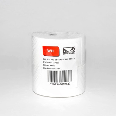 BAD BOY PRO EZ TAPE 13.7M X 3.80CM (PACK OF 2 TAPES) BB-000062-WH White