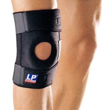 LP SUPPORT KNEE SUPPORT WITH STAYS 733-BK-XL-BK Black