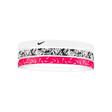 NIKE HEADBANDS 3 PK PRINTED N.000.2560-114 Colorful