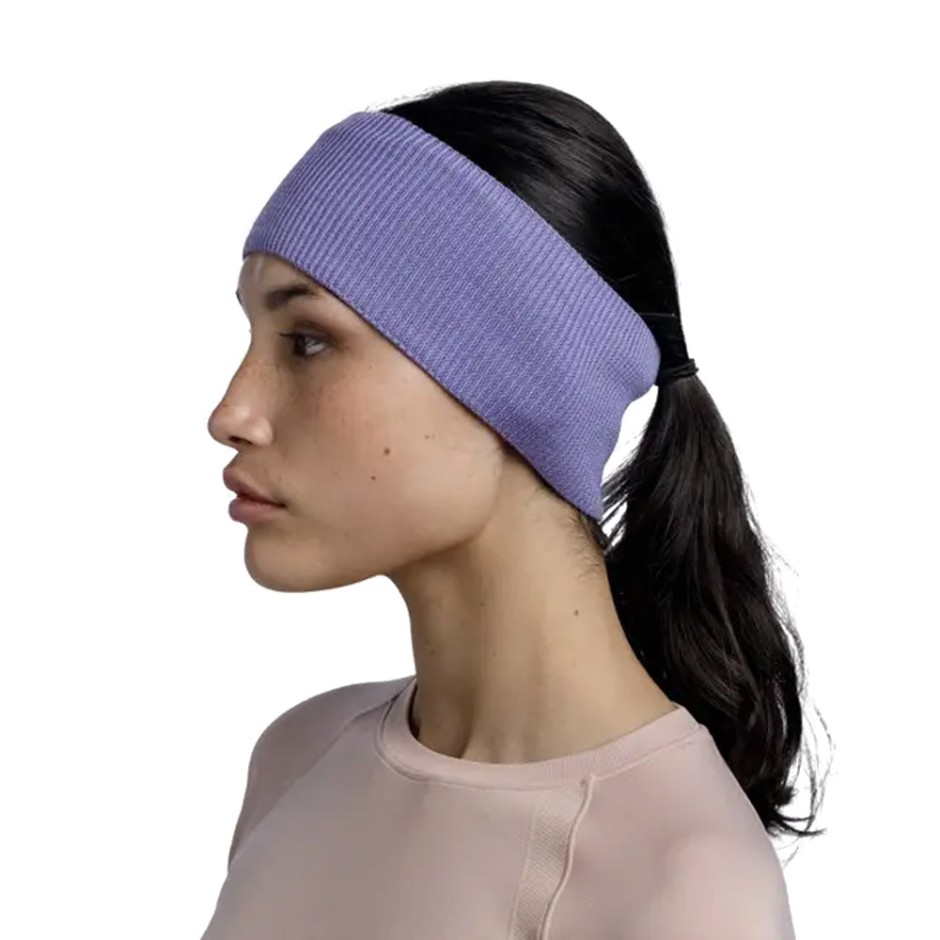 BUFF CROSSKNIT HEADBAND 126484.641.10.00-IRIS Purple