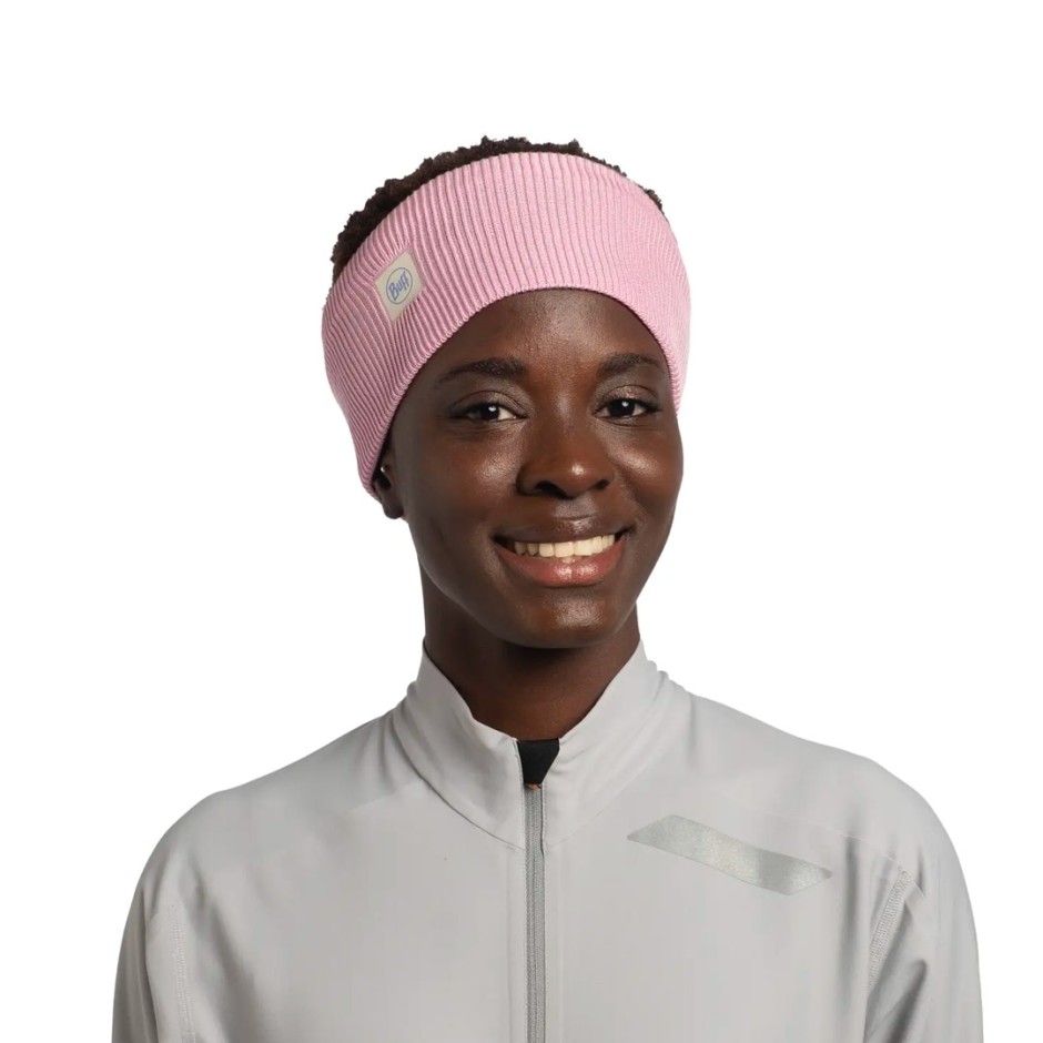 BUFF CROSSKNIT HEADBAND 126484.519.10.00-SOLID CAMELIA Pink