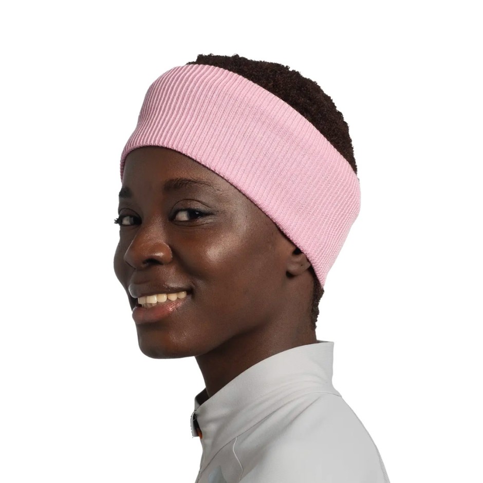 BUFF CROSSKNIT HEADBAND 126484.519.10.00-SOLID CAMELIA Pink