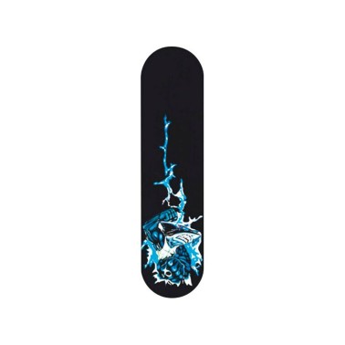 Skateboard Black - Amila Skatebomb Shark