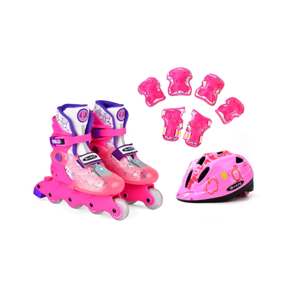 MICRO INLINE SKATES-FUTURE COMBO MIS-FUTURE-CB-PLUM Fuchsia