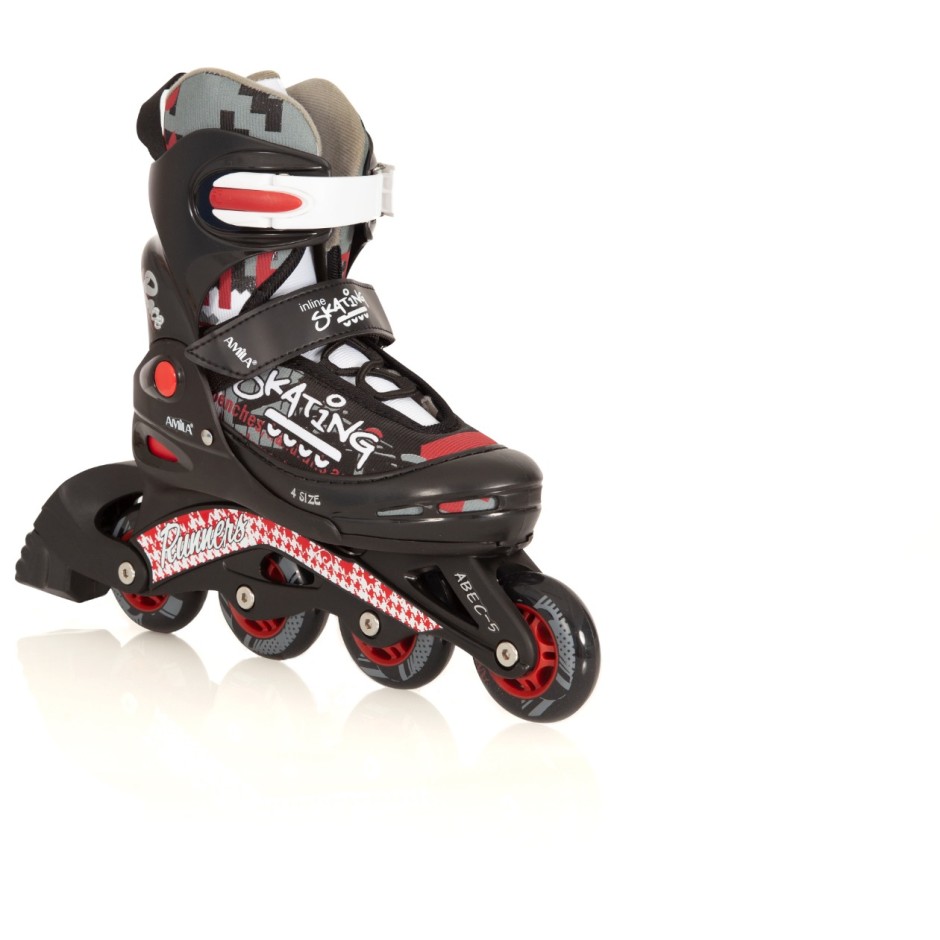AMILA ΠΑΤΙΝΙΑ ΠΑΙΔΙΚΑ INLINE SKATE ΠΛΑΣΤΙΚΑ M - No34-37 48927-37 Ο-C