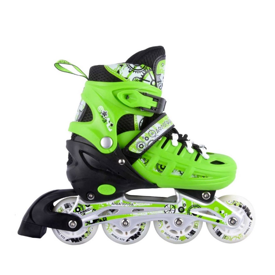 ATHLOPAIDIA INLINE SKATES 002.10305 Lime