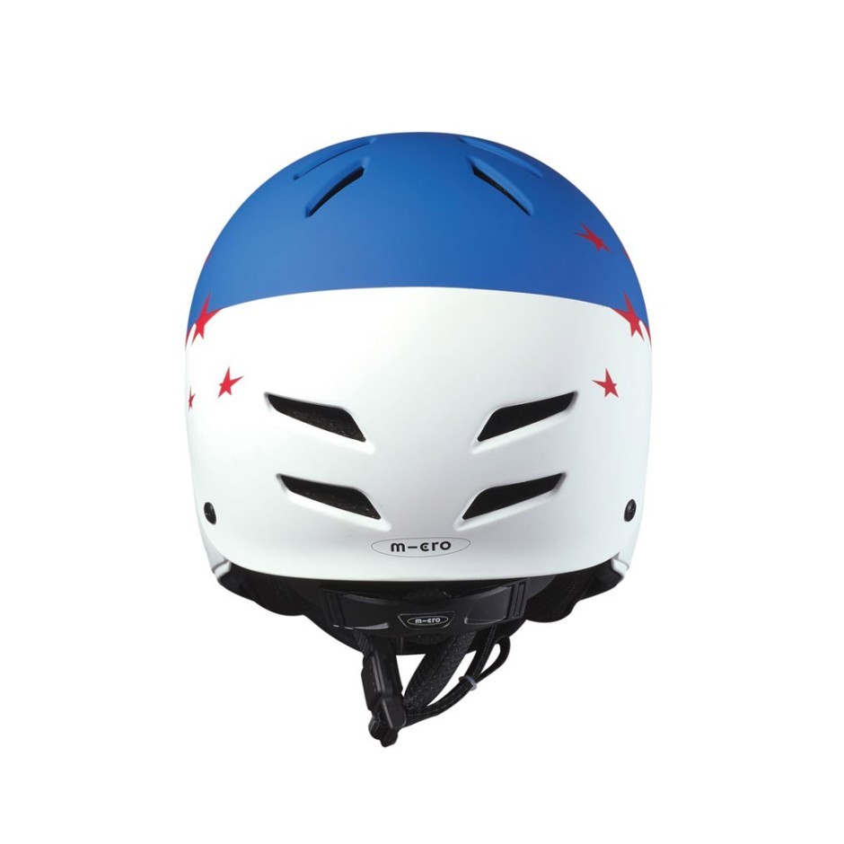 MICRO RACING HELMET WHITE/BLUE SMALL (48-54CM) AC2132BX One Color