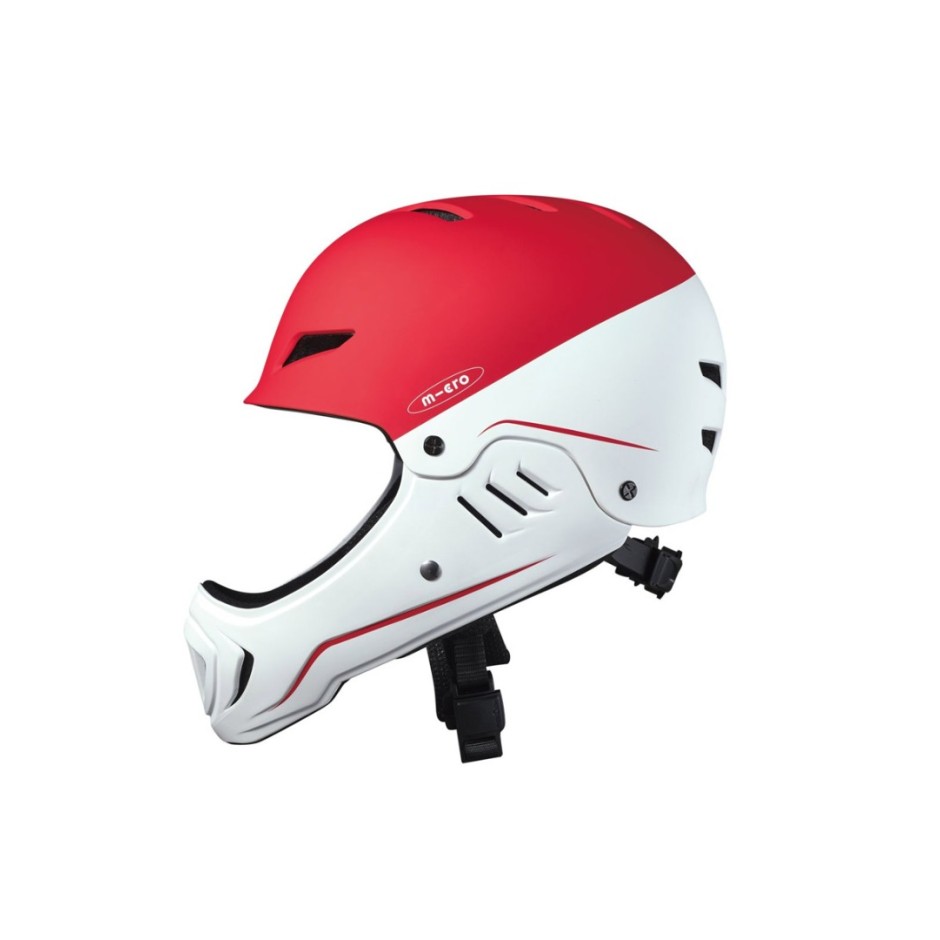 MICRO RACING HELMET WHITE/RED SMALL (48-54CM) AC2133BX Ο-C