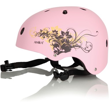 AMILA ΠΡΟΣΤ/ΚΑ SKATING ΚΡΑΝΟΣ ΡΟΖ SMALL 52-55cm 48985-28 Ροζ