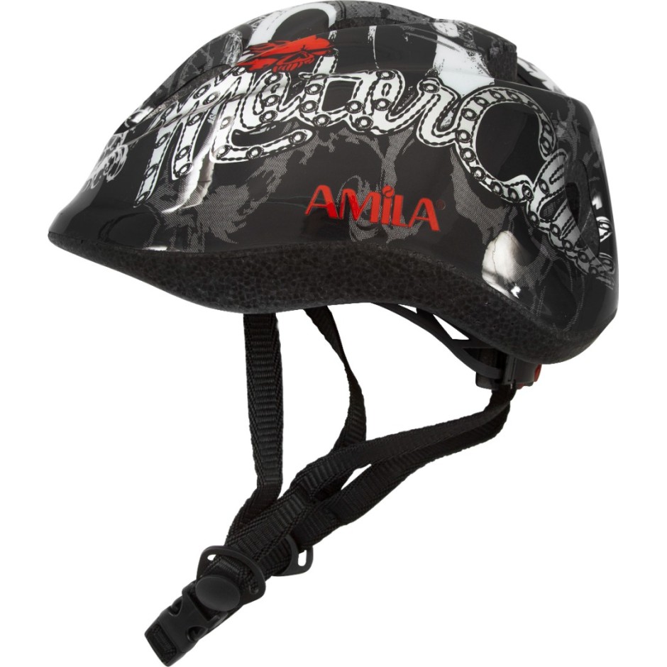 Προστατευτικό Κράνος Μαύρο - Amila PVC Medium