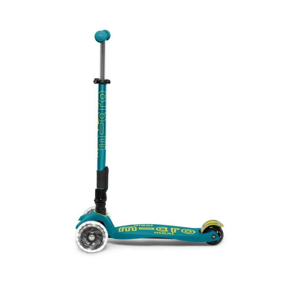 MICRO MAXI DELUXE FOLDABLE LED PETROL GREEN MMD097 One Color