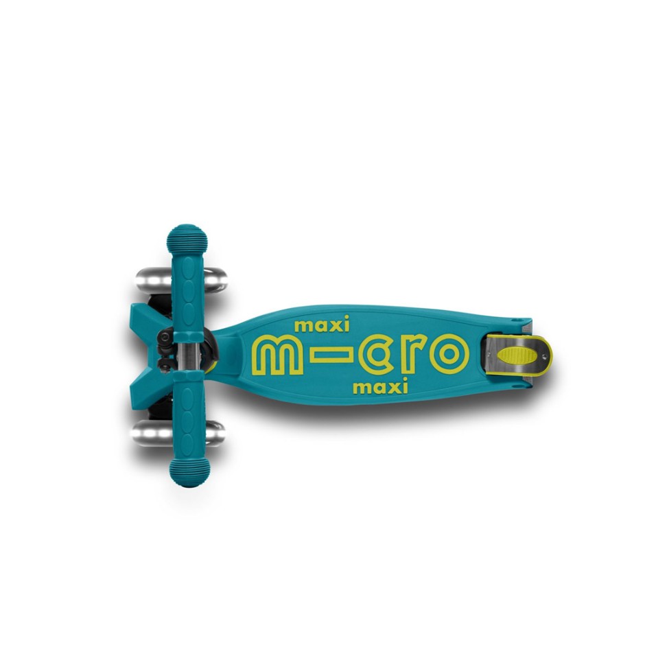 MICRO MAXI DELUXE FOLDABLE LED PETROL GREEN MMD097 One Color