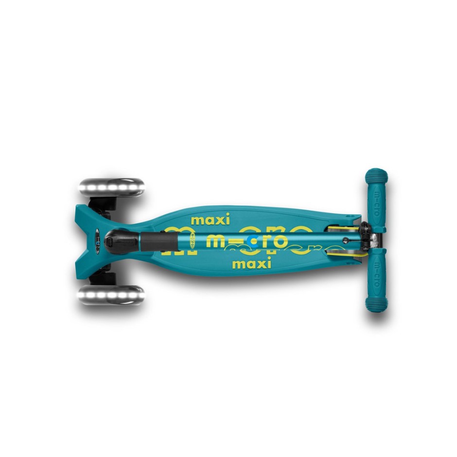MICRO MAXI DELUXE FOLDABLE LED PETROL GREEN MMD097 One Color