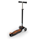 Πατίνι MICRO MAXI DELUXE LED BLACK/ORANGE MMD143 Ο-C Εικόνα 1