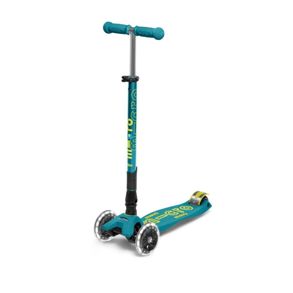 MICRO MAXI DELUXE FOLDABLE LED PETROL GREEN MMD097 One Color