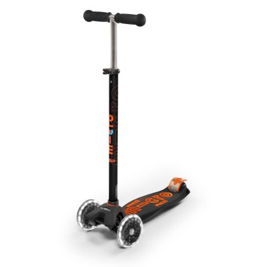 MICRO MAXI DELUXE LED BLACK/ORANGE MMD143 One Color