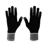 Puma Knit Gloves Μαύρο - Γάντια Εικόνα 0