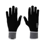Puma Knit Gloves Μαύρο - Γάντια Εικόνα 