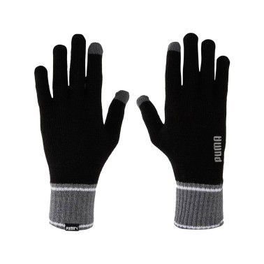 PUMA KNIT GLOVES 041772-01 Black