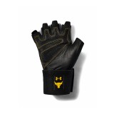 UNDER ARMOUR PROJECT ROCK TRAINING GLOVES 1353074-001 Black Image 0