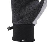 Nike Therma-FIT Tech Fleece 2.0 Ανθρακί - Γάντια για Τρέξιμο Εικόνα 3