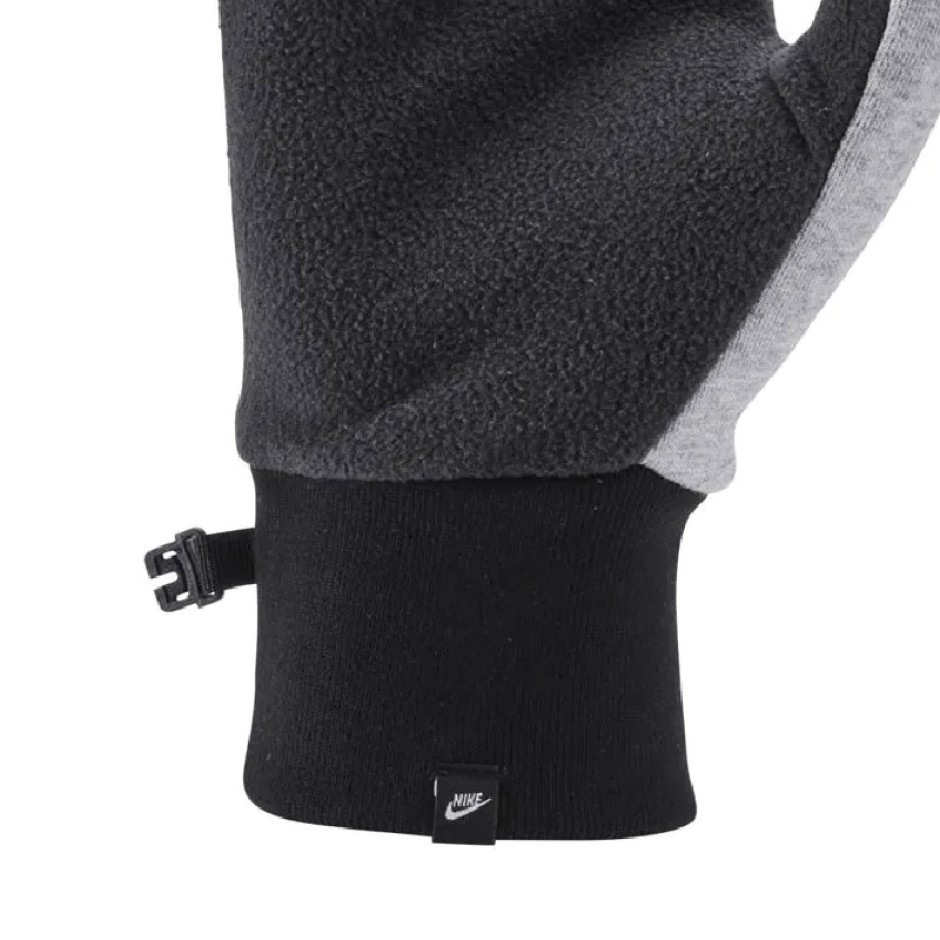 Nike Therma-FIT Tech Fleece 2.0 Ανθρακί - Γάντια για Τρέξιμο