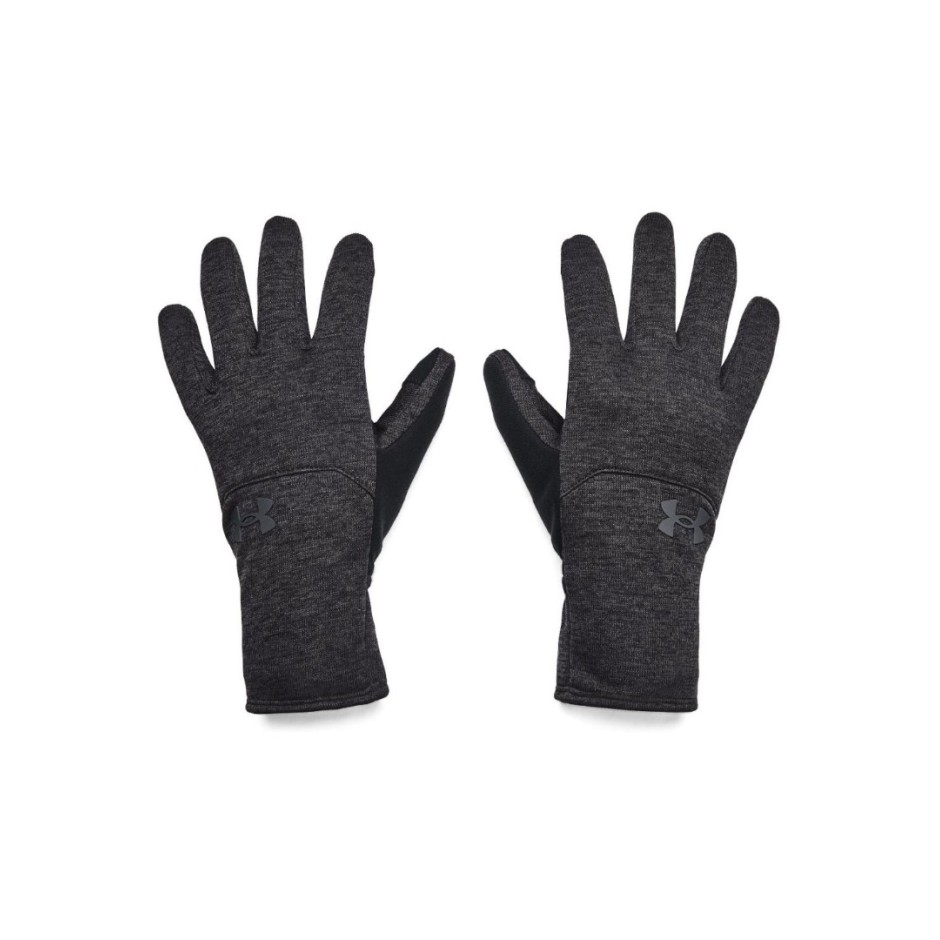 UNDER ARMOUR STOM FLEECE GLOVES 1365958 001 Black