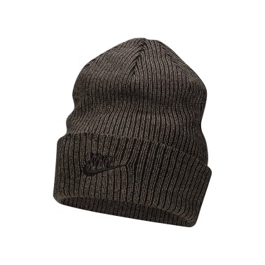 NIKE U NK PEAK BEANIE SC METALLIC L FJ8687-010 Black