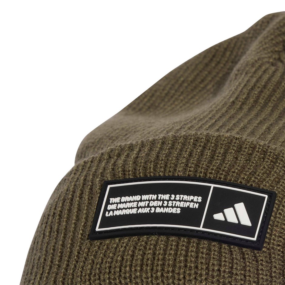 Σκουφάκι Χακί - adidas Performance Essentials Label
