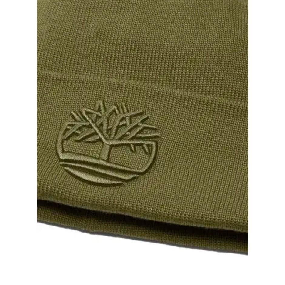 TIMBERLAND TONAL 3D EMBROIDERY BEANIE LEAF TB0A2PJRA58-A58 Κhaki