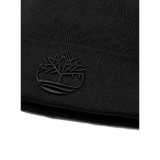 TIMBERLAND TONAL 3D EMBROIDERY BEANIE TB0A2PJR001-001 Black Image 0