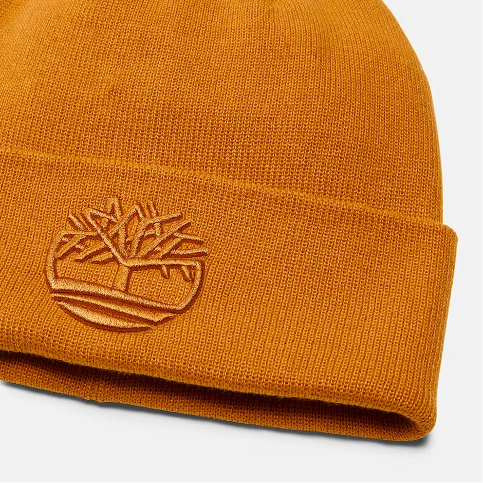 TIMBERLAND TONAL PATCH BEANIE TB0A65JA231-231 Mustard