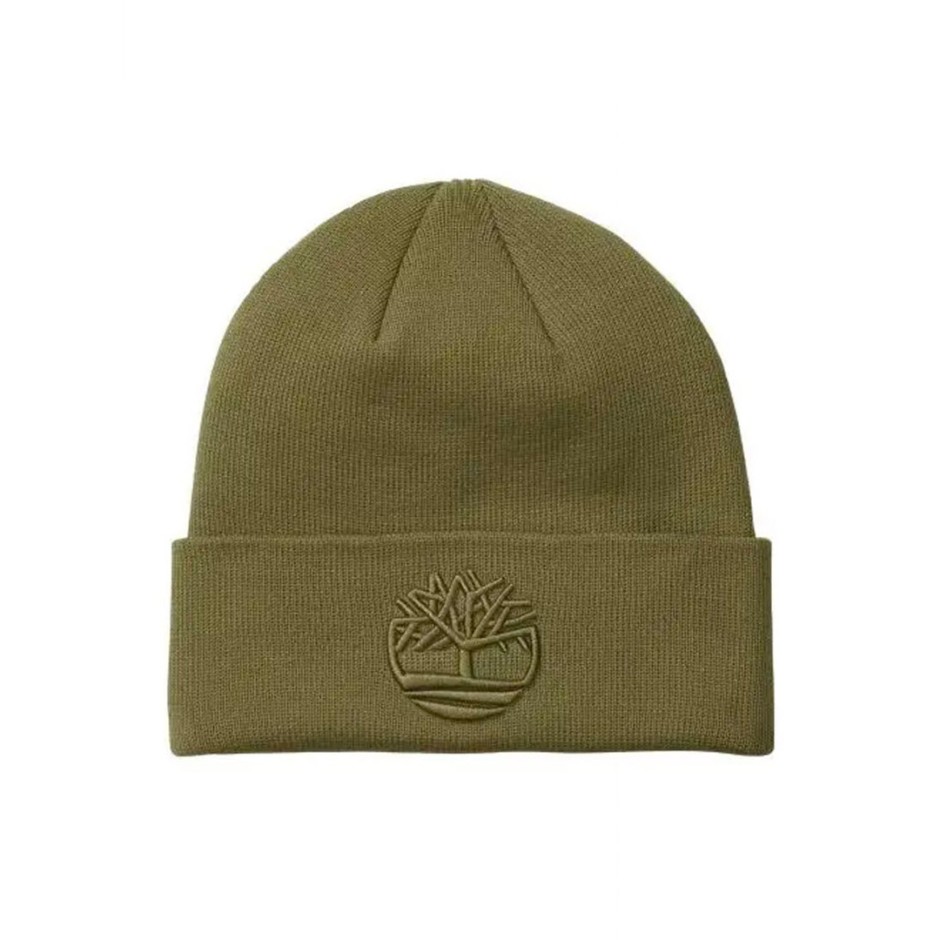 TIMBERLAND TONAL 3D EMBROIDERY BEANIE LEAF TB0A2PJRA58-A58 Κhaki